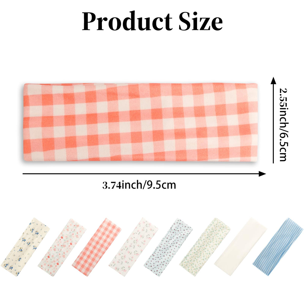 Yiwafu headband fabric close-up showing breathable texture and comfort
