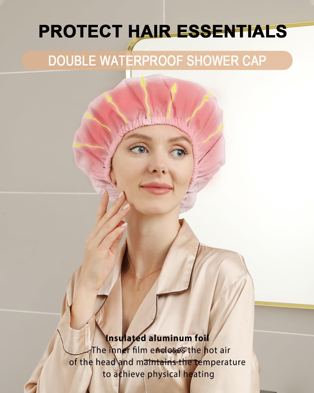 YIZIJIZI waterproof EVA outer texture macro, protects treatments and locks in moisture
