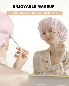 YIZIJIZI cap next to conditioning mask tube demonstrating product pairing benefit