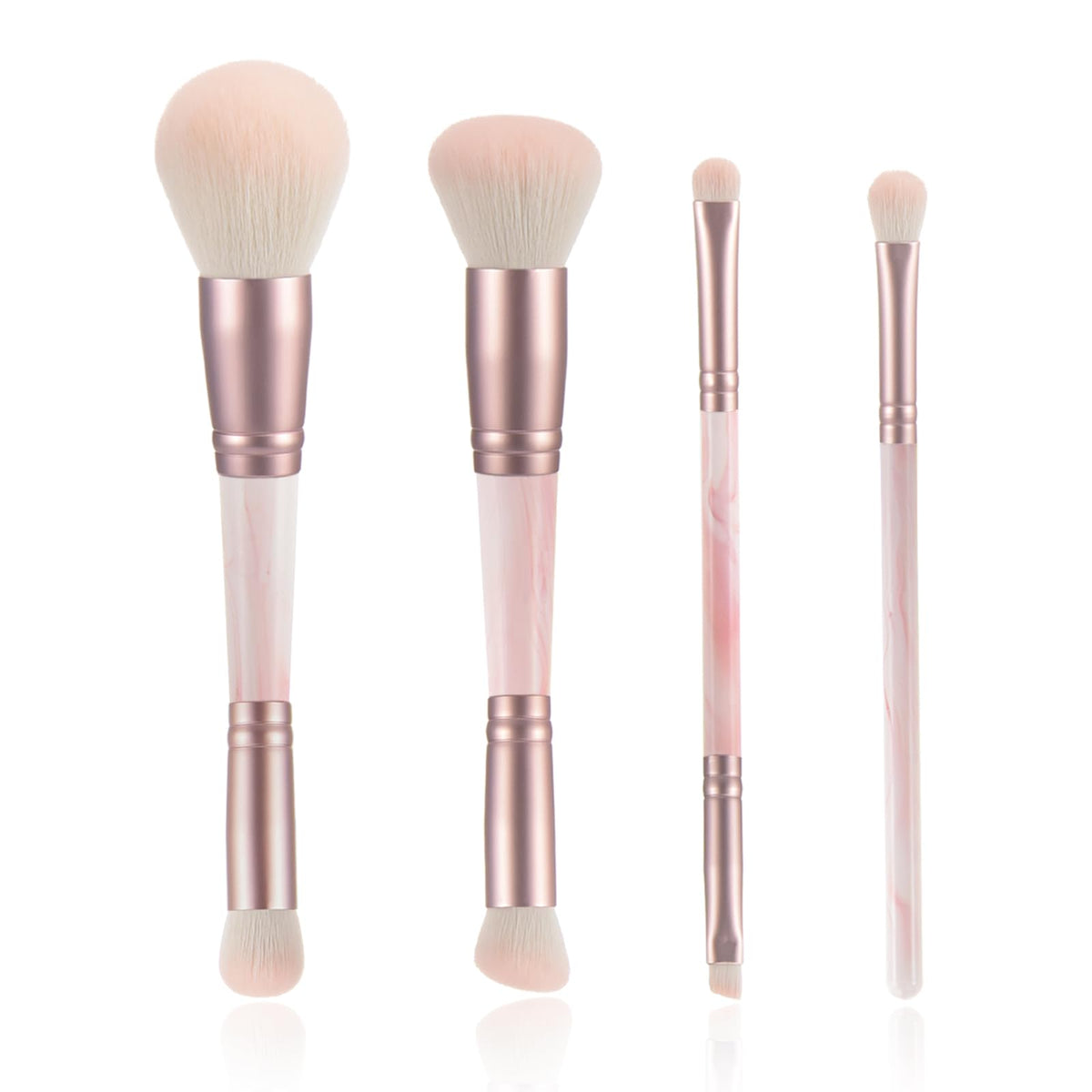 YJ-Anyue front packaging showing pink brush set and gift-ready appeal