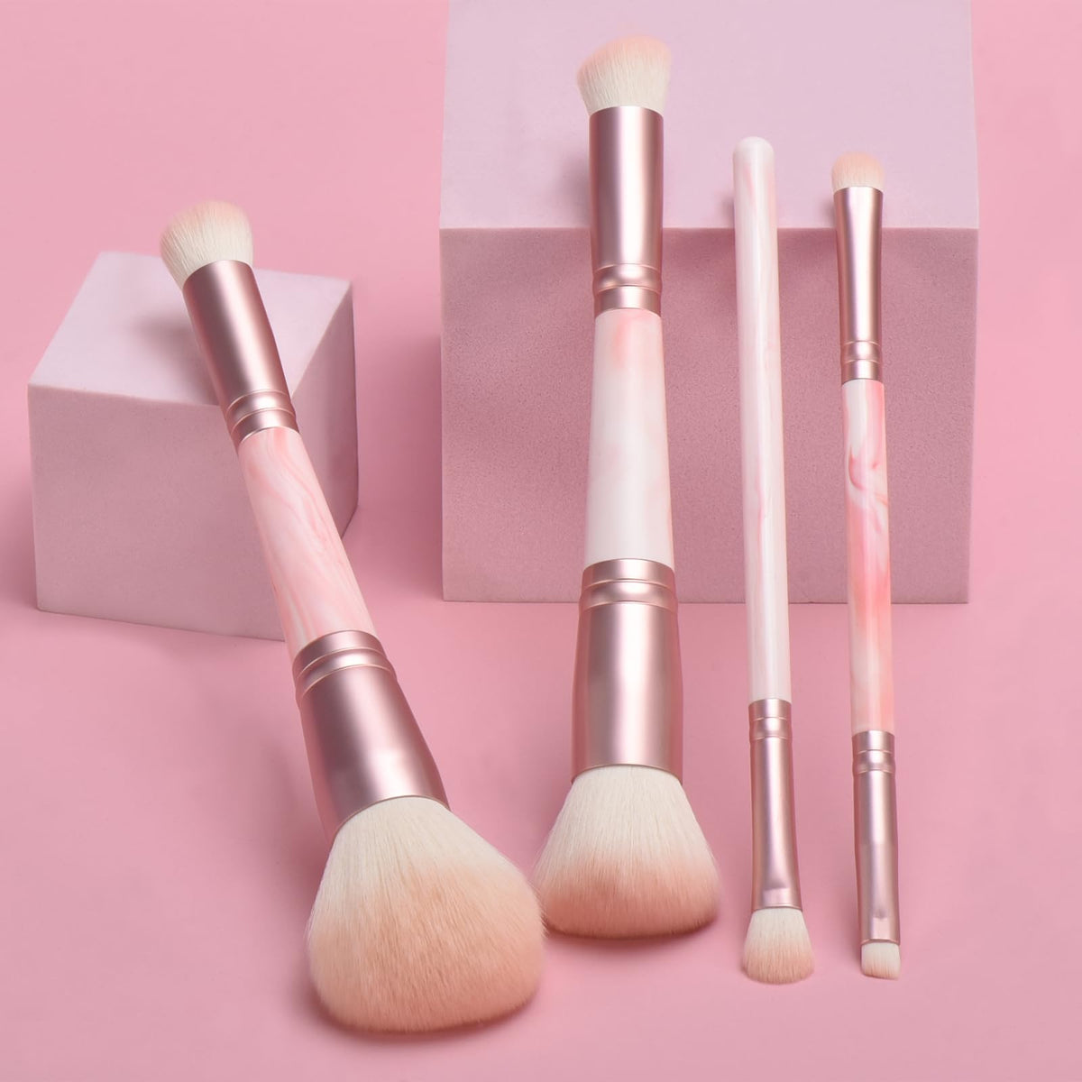 YJ-Anyue brushes in hand showing compact size and travel convenience