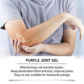 Demonstration of Ylahdent gel on knee highlighting targeted joint and muscle application