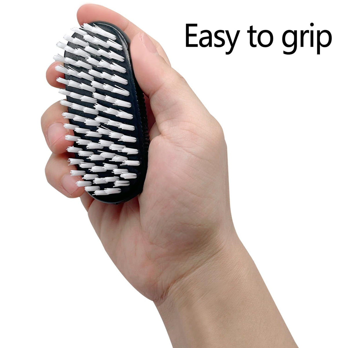 Ylijxqc brush held in hand to show size and portability advantage