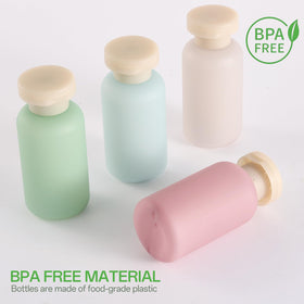 YNSHOUNA 100ml squeeze bottle closeup with leak-proof flip cap for mess-free use
