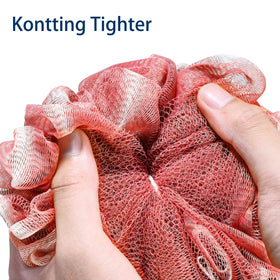 YOGET hanging loop detail for easy drying and tidy storage