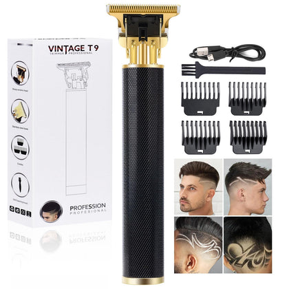 YOGINGO front view showing metal trimmer and controls, precise grooming benefit