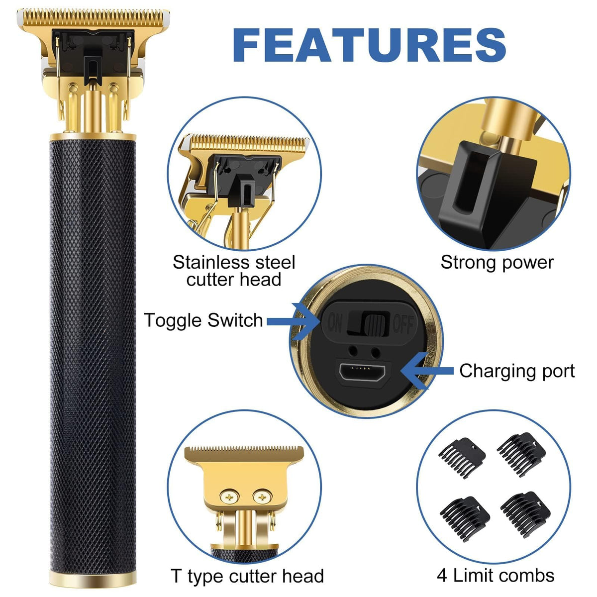 YOGINGO metal body close-up highlighting durable finish and ergonomic grip