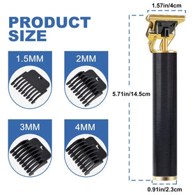 YOGINGO trimmer tucked in travel bag, portable grooming on the go