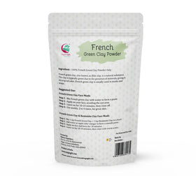 YOGI’S GIFT powder on spoon close-up highlighting fine texture for deep cleansing benefits