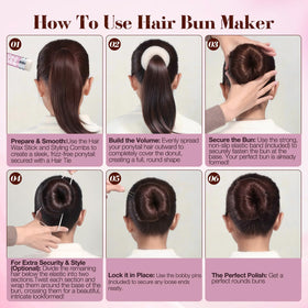 Yogode bun in use on dancer demonstrating polished, stage-ready hair stability