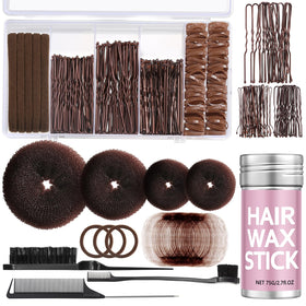 Yogode front packaging showing the full bun maker kit and included tools for quick styling