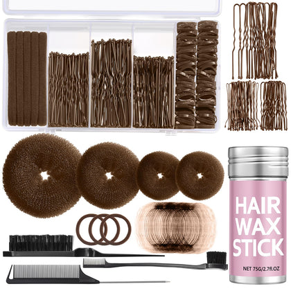 Yogode front view of full bun maker kit showing contents and convenience