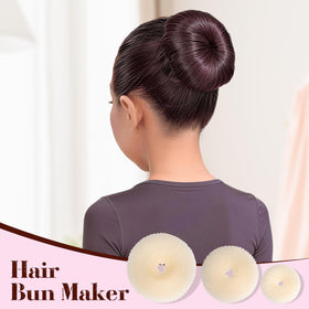 Yogode donut material close-up showing soft mesh for comfortable secure buns