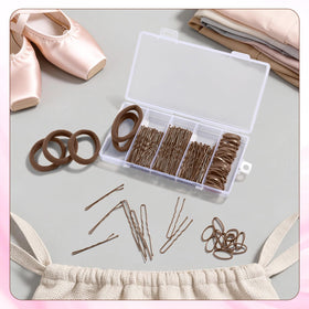 Yogode hair wax stick and combs displayed for frizz control and shaping