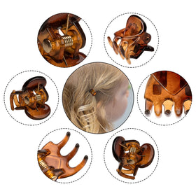 YOHAMA clip securing bangs demonstrating secure everyday hold