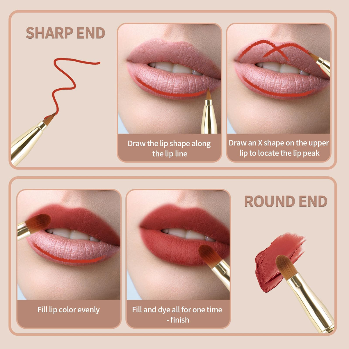 Yoizyfree close-up of soft fibrous bristles for smooth application