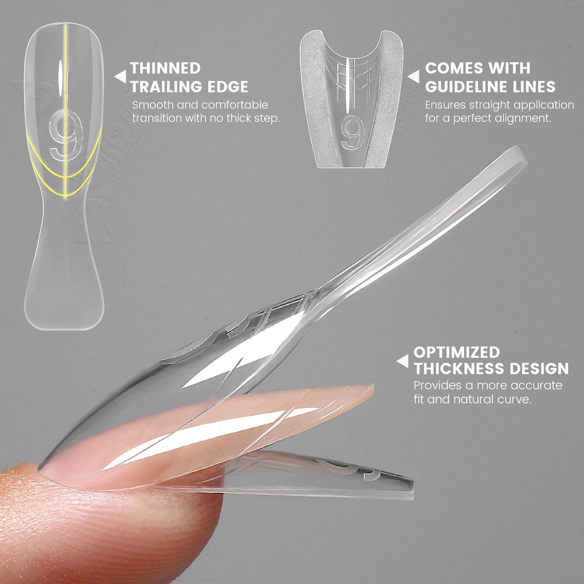 YOKEFELLOW close-up of clear dual-form detail for precise gel control
