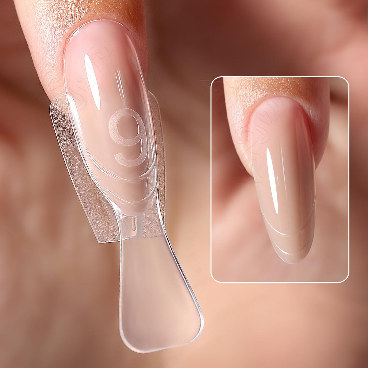 YOKEFELLOW cured nail released from form showing clean edges benefit