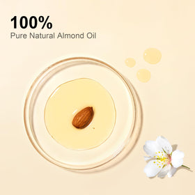 Yoken almond oil amber glass detail protecting nutrients and reducing oxidation