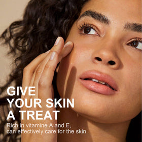 Yoken almond oil pouring texture closeup that demonstrates smooth absorbency
