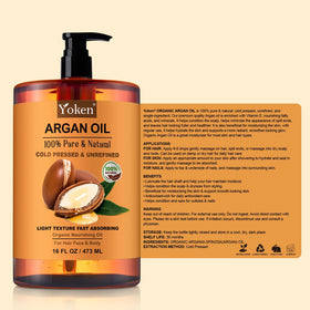 Yoken 16oz bottle next to everyday items to show generous size