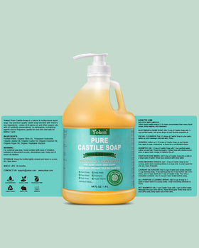 Yoken bottle in bathroom setting showing multiuse convenience and decluttered space