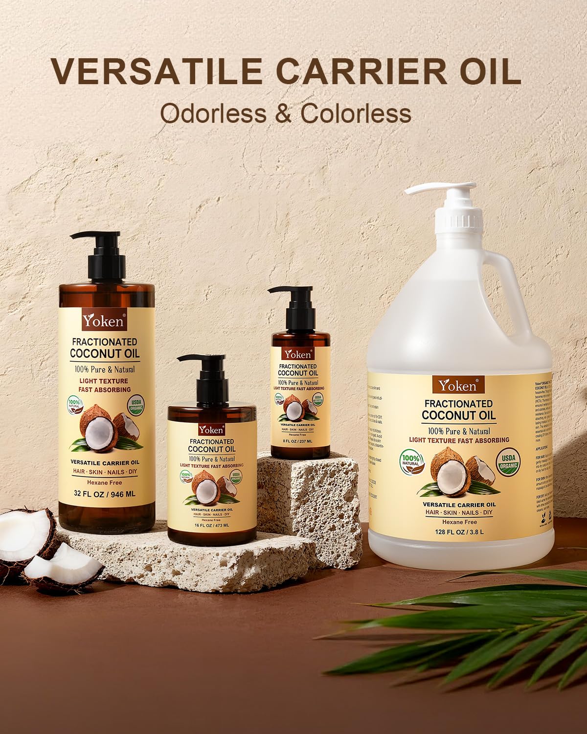 Yoken used on damp skin after shower showing fast hydration benefit