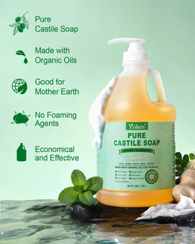 Yoken soap lather close-up illustrating gentle foaming benefit