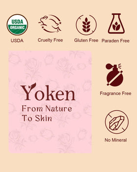 Yoken oil massaged into cuticles and nails for softer, nourished nail beds