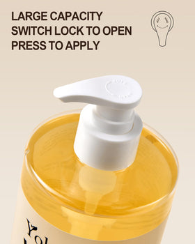 Yoken being applied to face showing gentle care and hydration