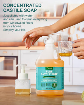 Yoken lather on hands illustrating gentle cleansing and skin-friendly foam