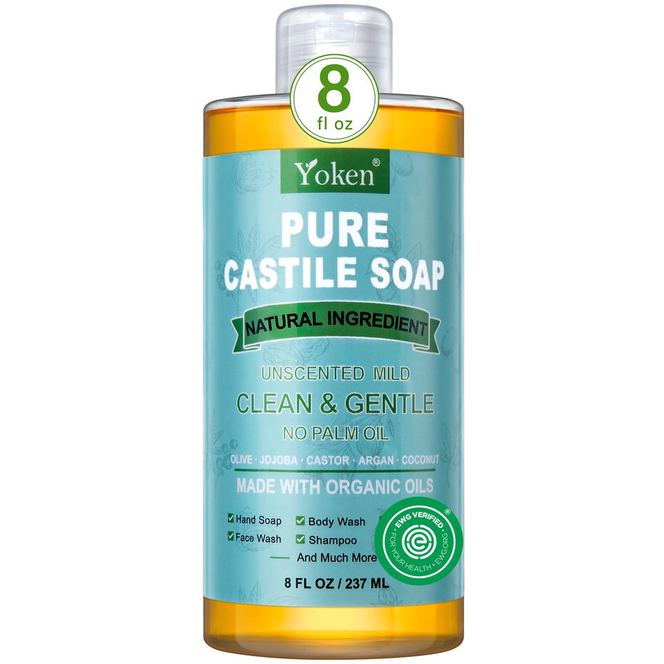 Yoken front packaging 8 oz bottle showing label and benefits