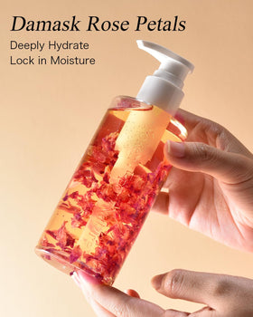 Yoken oil applied to hair ends reducing frizz and adding shine