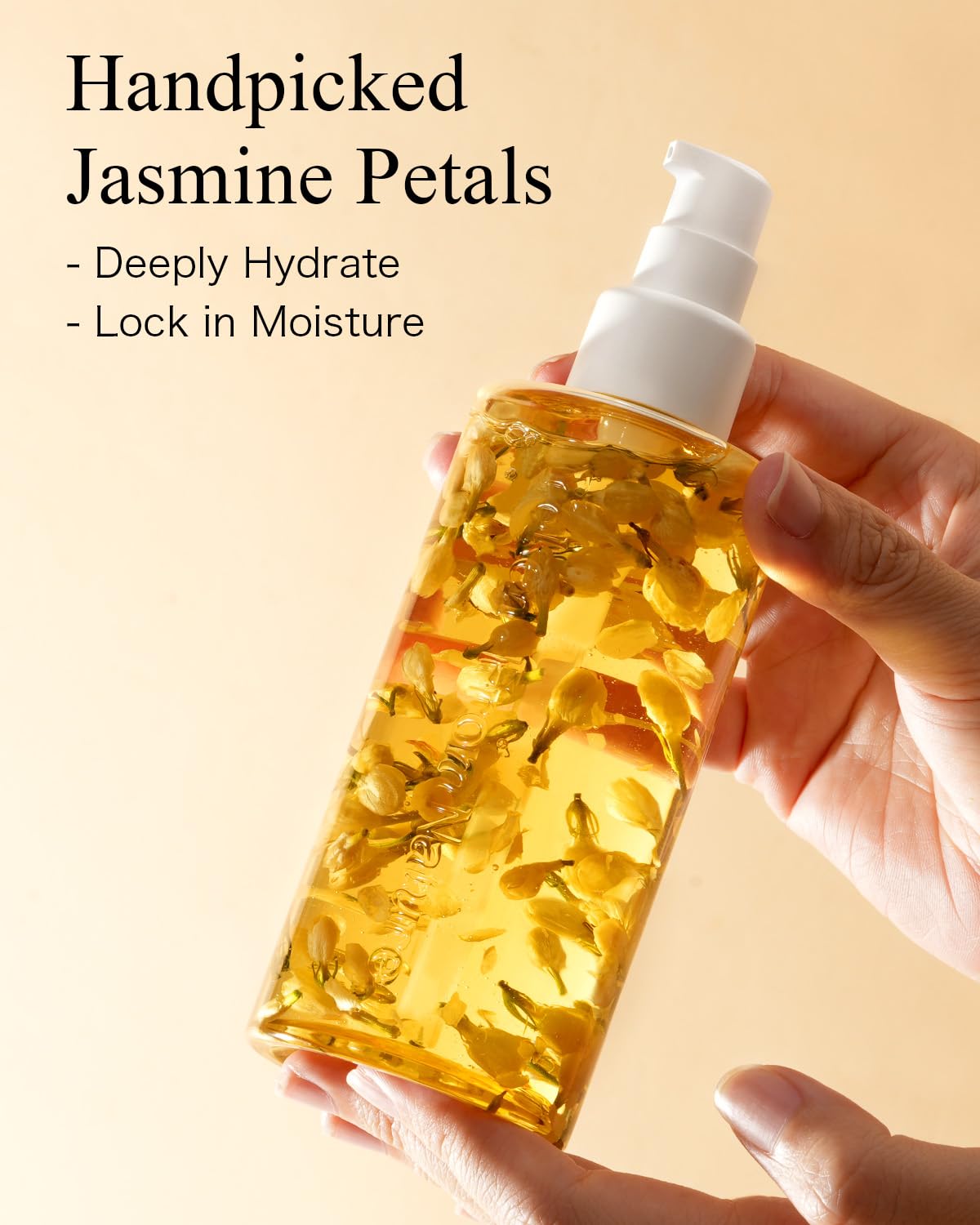 Yoken used during hand massage highlighting smooth glide and moisturize benefit