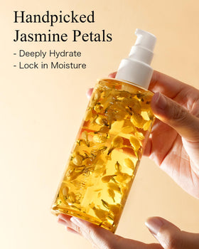 Yoken used during hand massage highlighting smooth glide and moisturize benefit