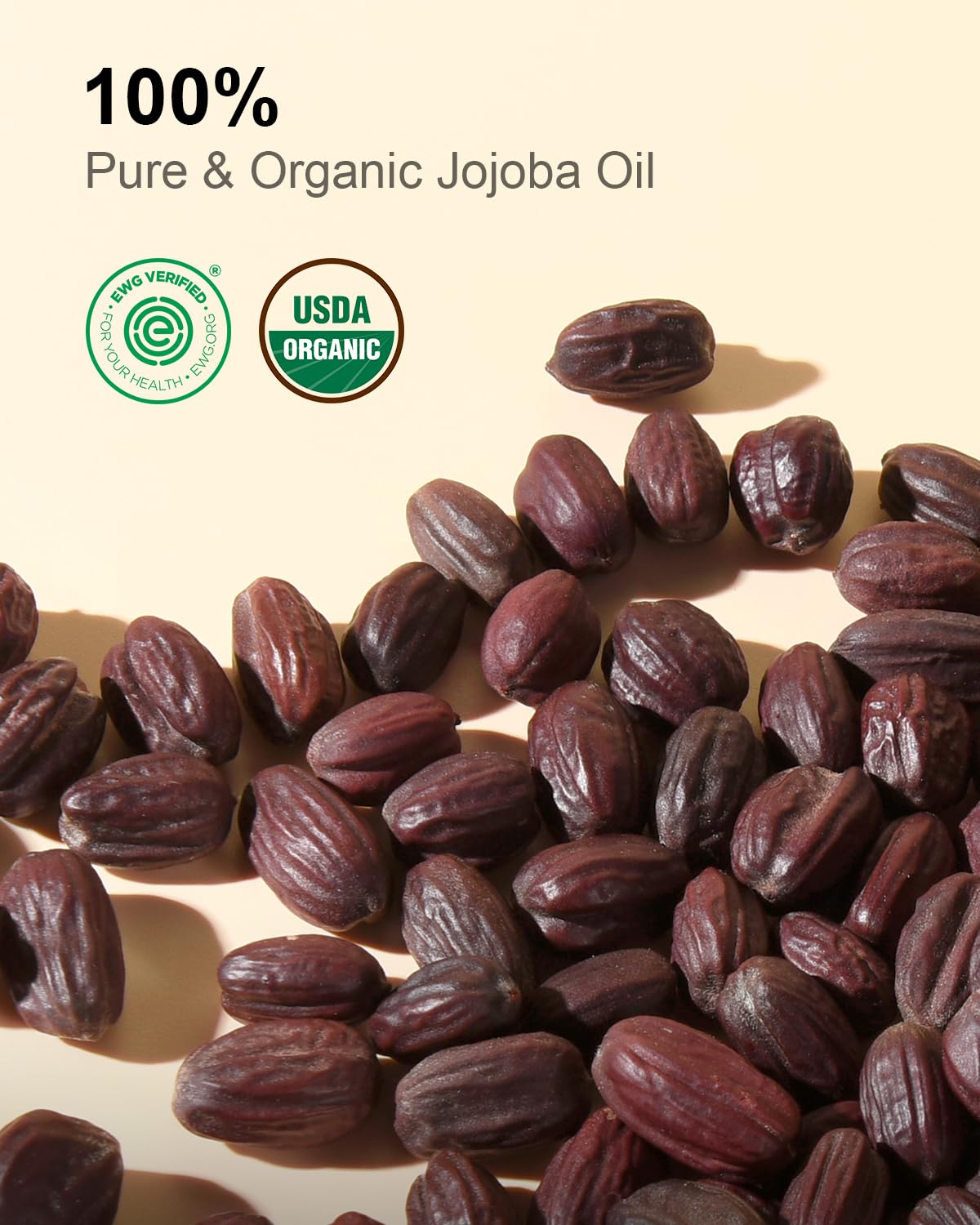 Yoken jojoba oil poured close-up showing smooth texture for fast absorption benefit