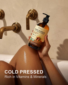 Yoken bottle label detail emphasizing USDA organic certification and ingredient purity