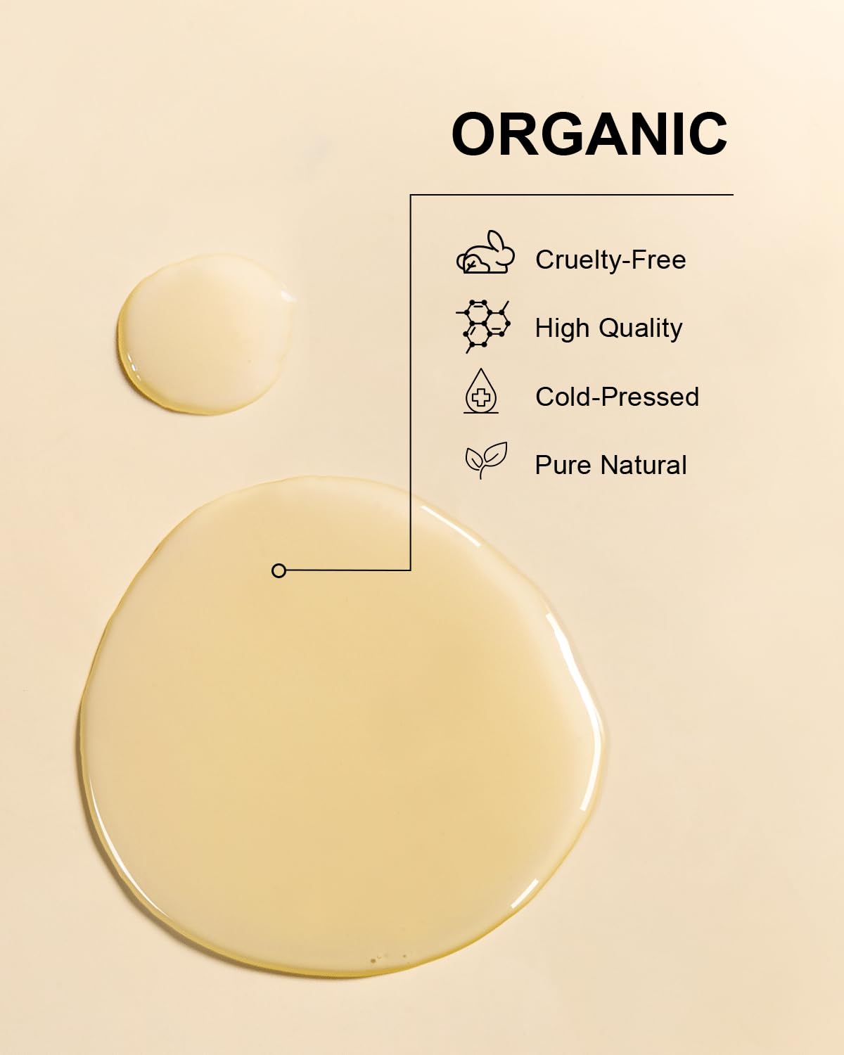 Yoken label close-up showing ingredient transparency and quality sourcing benefit