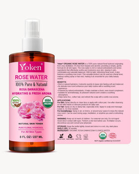 Yoken being misted onto hair illustrating frizz control and quick-refresh