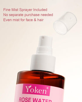 Yoken bottle in hand demonstrating 8oz size and portability benefit