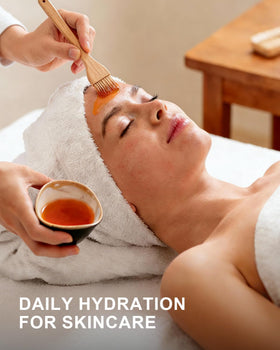 Yoken mixed into hair mask, adds moisture and improves manageability
