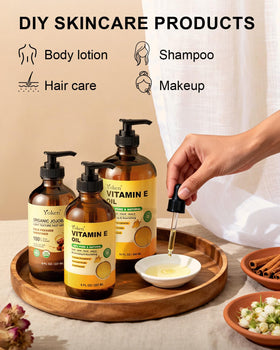 Yoken applying oil to hair ends showing reduced frizz and improved manageability