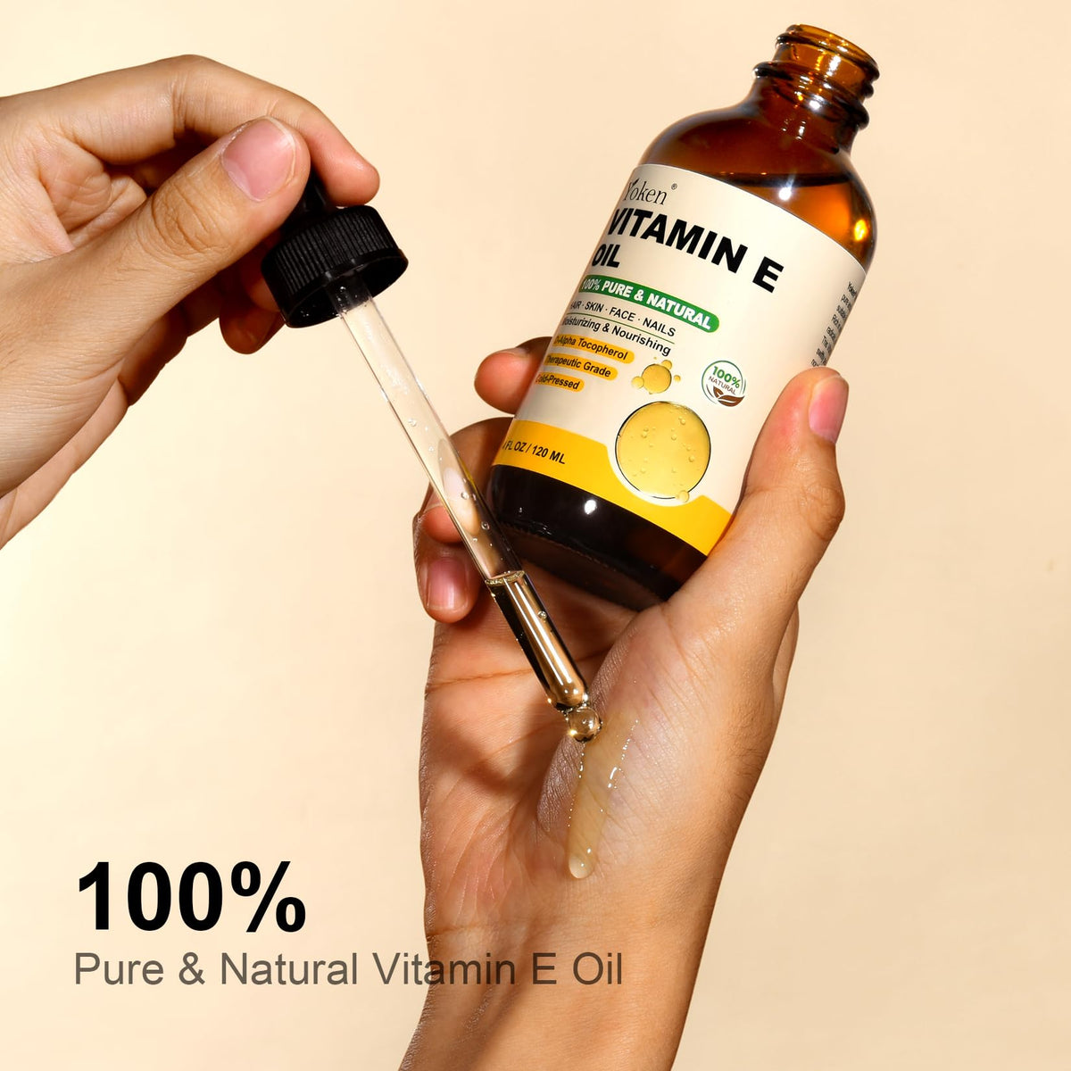 Yoken texture in palm demonstrating smooth, absorbent oil finish