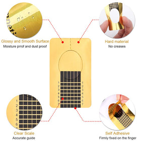 Yokilly close-up of adhesive sticker for secure form placement benefit
