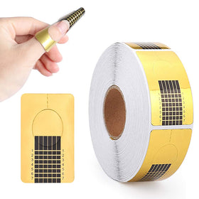 Yokilly front packaging showing 500 numbered nail forms and quantity benefit