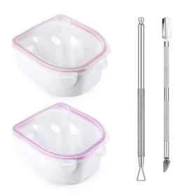 Yokilly front packaging showing two pink soak bowls and tools for easy removal