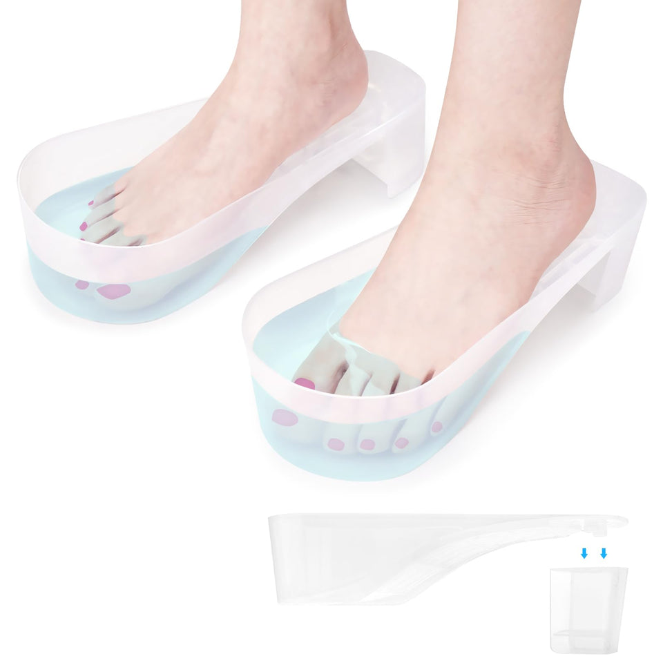 Yokilly front view shoe design providing stable toe support