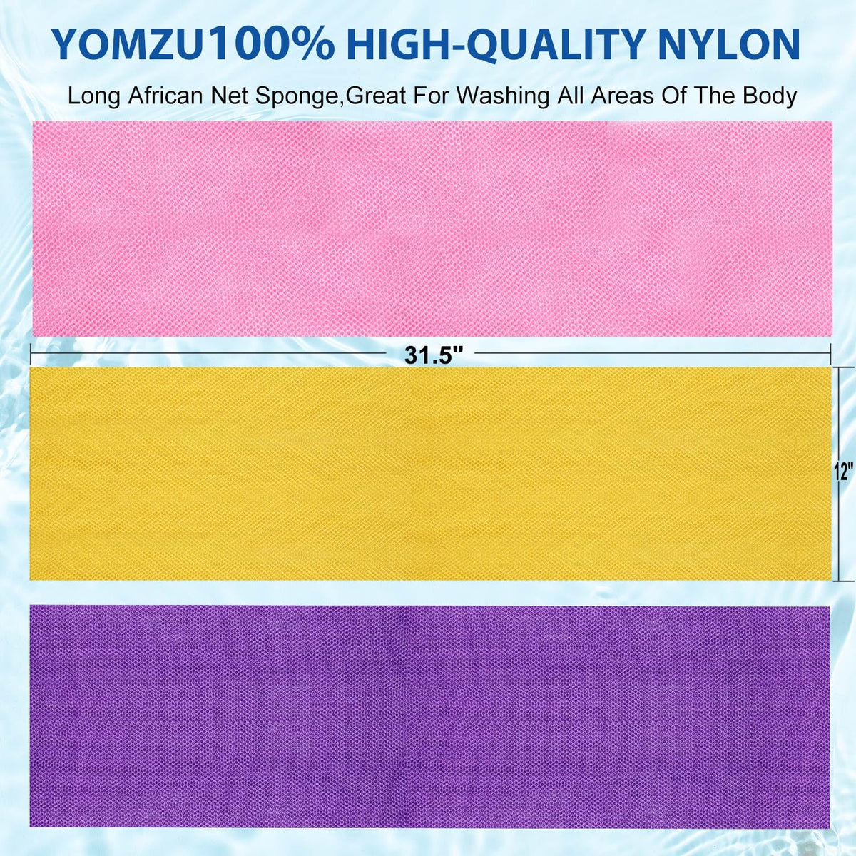 YOMZU net producing rich soap lather using only a small amount of shower gel