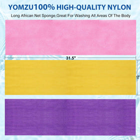 YOMZU net producing rich soap lather using only a small amount of shower gel