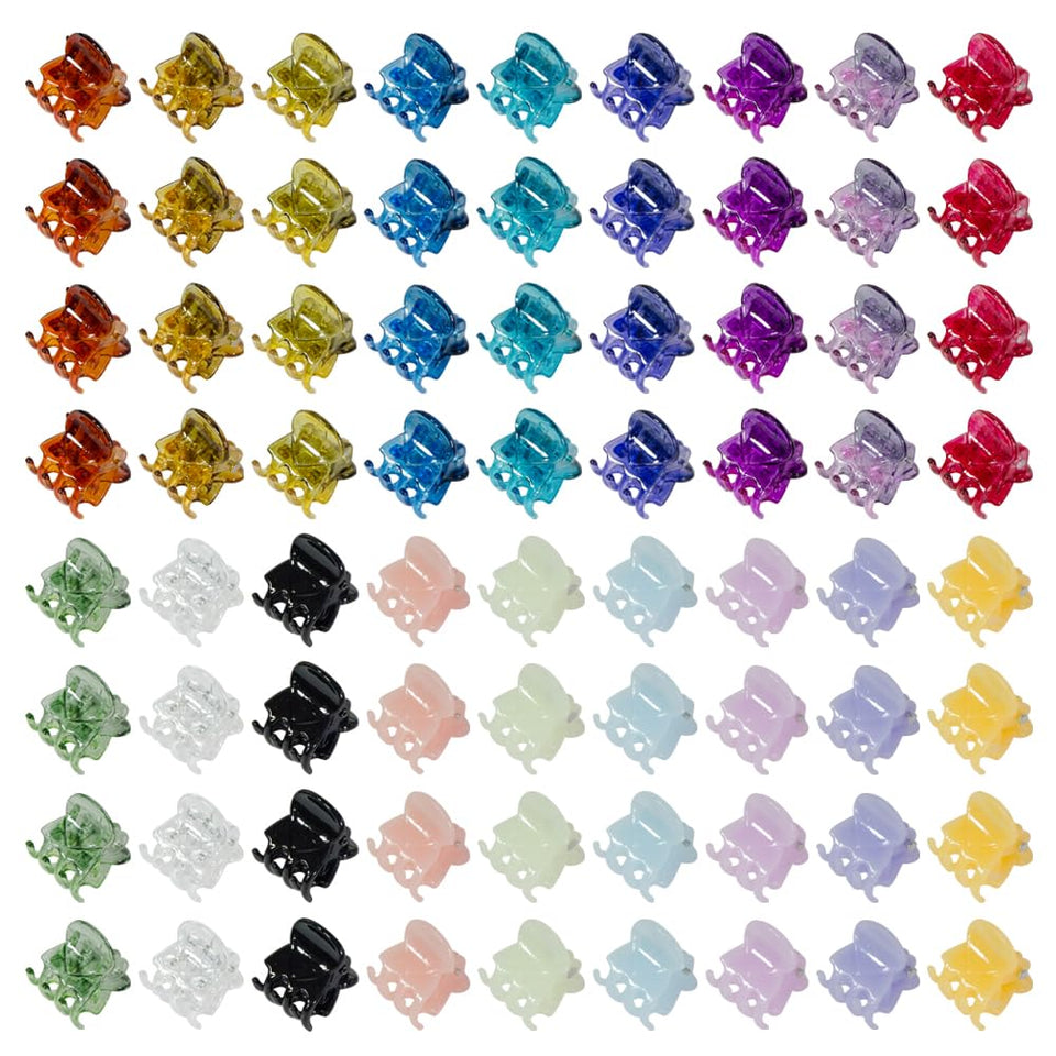 Yongdeli front packaging showing full 70-piece clip set for easy storage